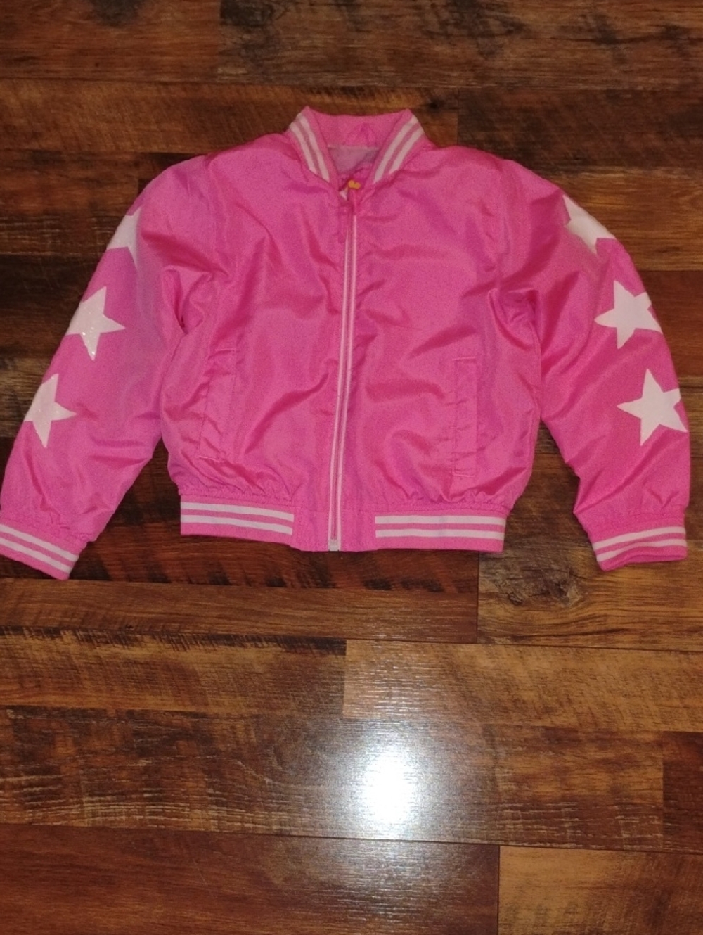 Girls 6x Pink Zip Up